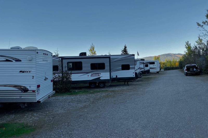 Pull Through 30 amp electric/water/sewer